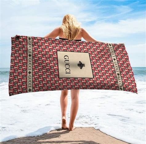 gucci beach towel